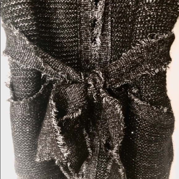 NWOT Zara Shimmered Long Knit Cardigan - Picture 8 of 8